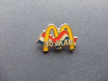McDonald's 30 jaar in Holland